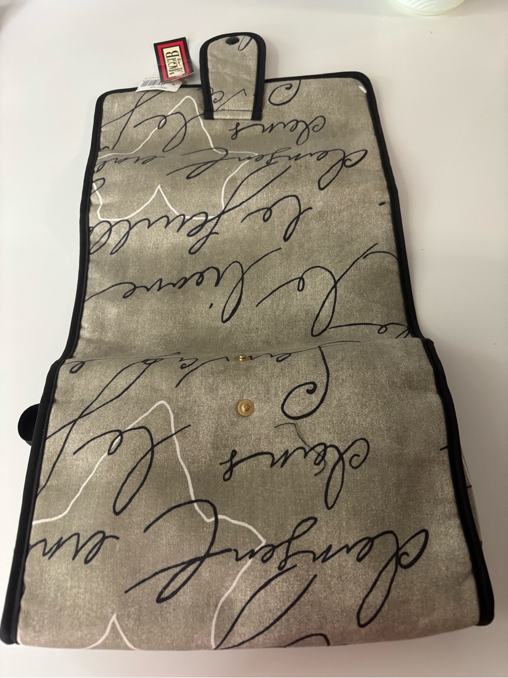 Gray Script Travel Organizer - Picture 5 of 5